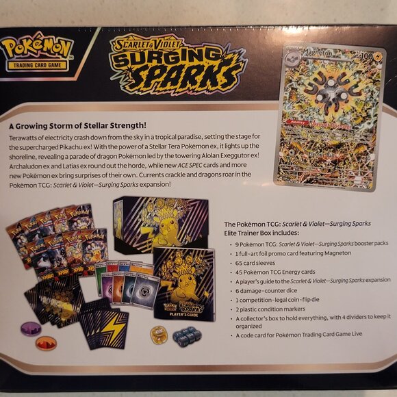 Pokemon Surging Sparks Elite Trainer Box ETB - Picture 2 of 5